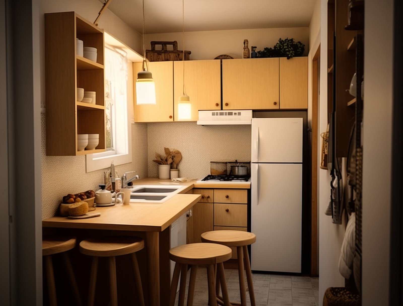 How to organize kitchen cabinets in a small kitchen with smart storage solutions